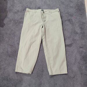 Men's dress pants- beige-44x30-George brand-flat front